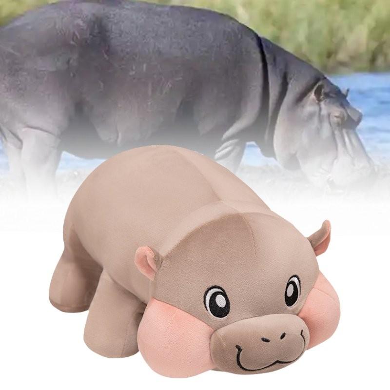 Hippopotamus Plush Toy Room Decoration Ornaments Child Christmas Gift Cotton Pp