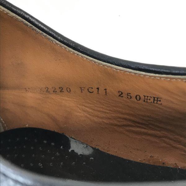 Regal Imperial Grade/Goodyear Welt Leather Wingtip Shoes/25.0EE/Black/Closed Lacing Business Dress Shoes(USED)