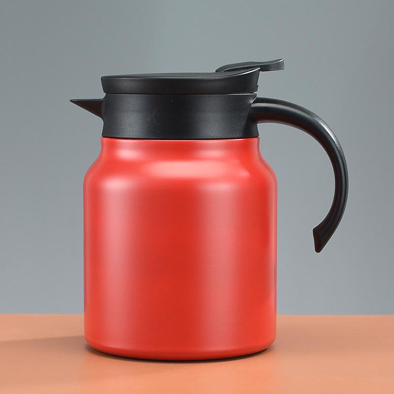 Large Capacity Insulated Stainless Steel Tea Infuser Kettle with Health-Supporting Stewing Pot 800ml