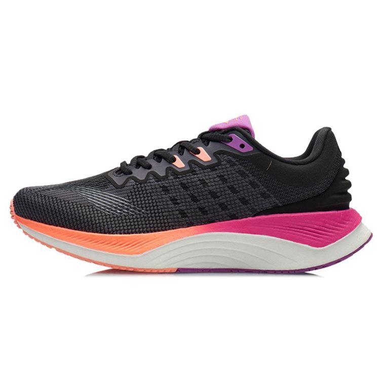New LINING Yue Ying Boom Men's Running Shoes   Black ARHR145-3
