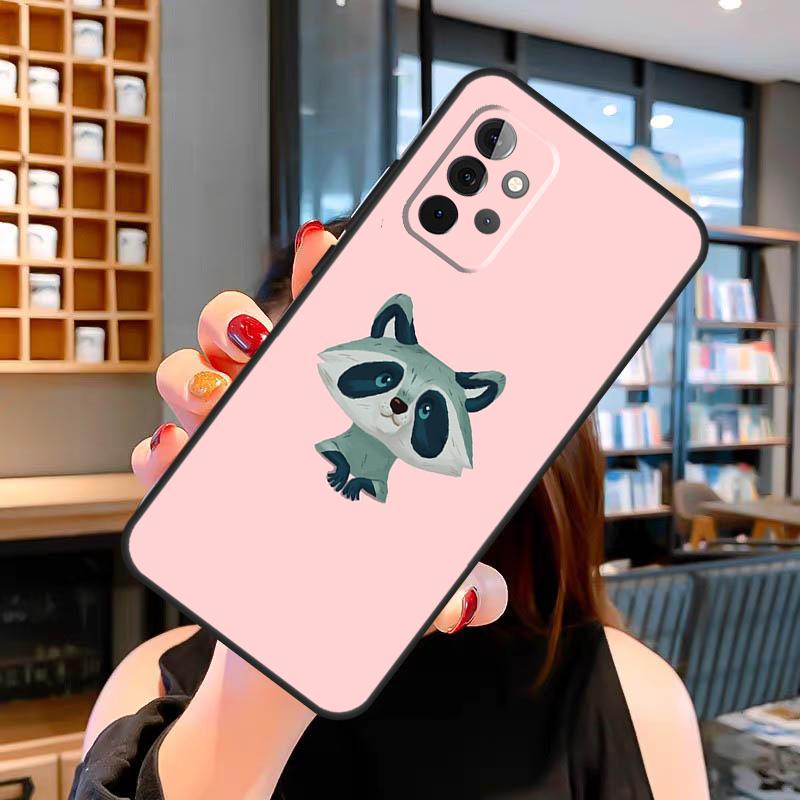 

Cartoon Raccoon Kawaii Case For Samsung Galaxy A13 A36 A56 A23 A52 A32 A12 A54 A34 A14 A16 A26 A33 A53 A15 A35 A55 Samsung A23