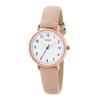Daily Watch with Date Easy To Job Pink J-AXIS Display, Simple, Basic, Read, Business, Hunting, Student, Unisex, (CF3B0029)