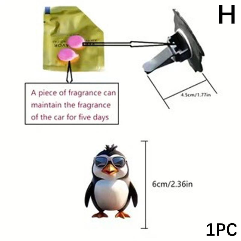 

Cute Cat And Dog Air Outlet Clip Acrylic Decorative Aromatherapy Clip Compact Design For Car Interior Accessories