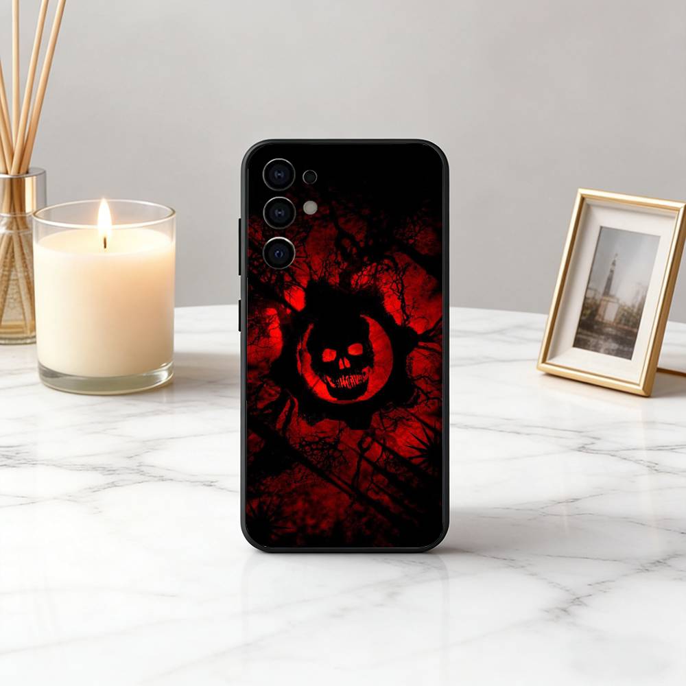 

Game G-Gears Of W-War-es Phone Case For Samsung S25,S24,S21,S22,S23,S30,Ultra,S20,Plus,Fe,Soft Silicone Black Cover Samsung S22plus5G