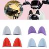 2Pcs Motorbike Helmets Decoration Adhesive Ear Decor Ornament Helmets Accessories Fashion Helmets Stickers