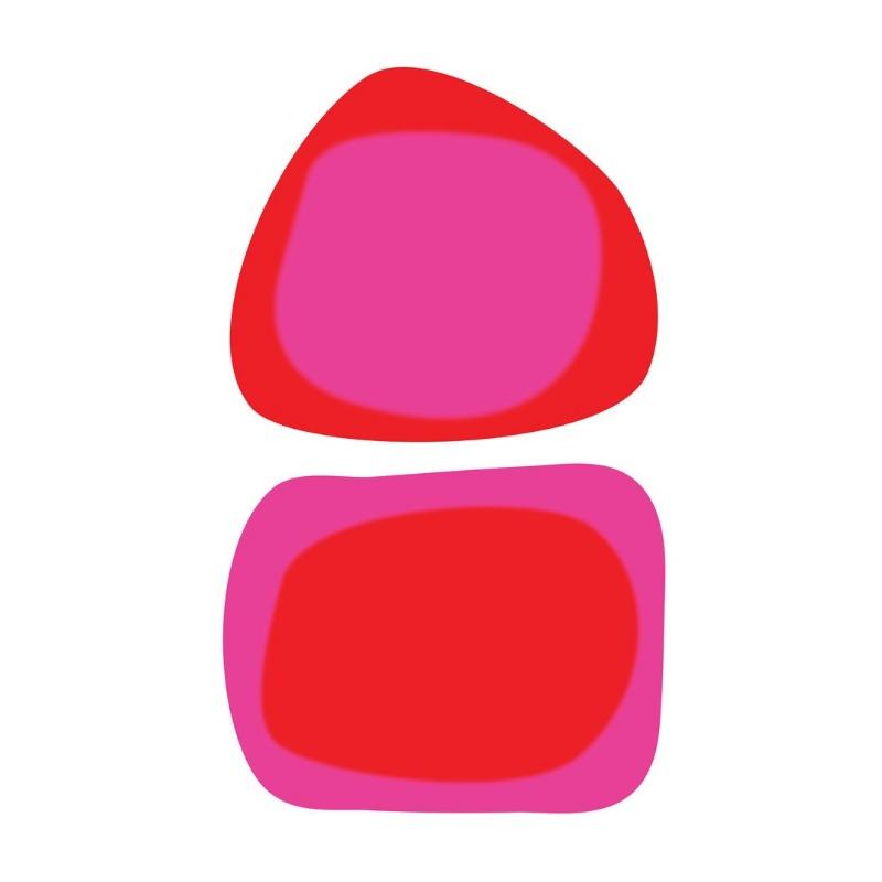 Conjunto Moderno de 8 Impressões de Pôster Linha Abstrata Rosa Vermelha Pintura Hi Canvas Arte de Parede Moderna Galeria Sala de Estar Decoração de Casa