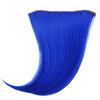 Hair Bangs 2Clips Clip-in Synthetic Hair Extension Rainbow Colorful Frontal Fake Fringe Hairpiece Instant Creative Hairstyle