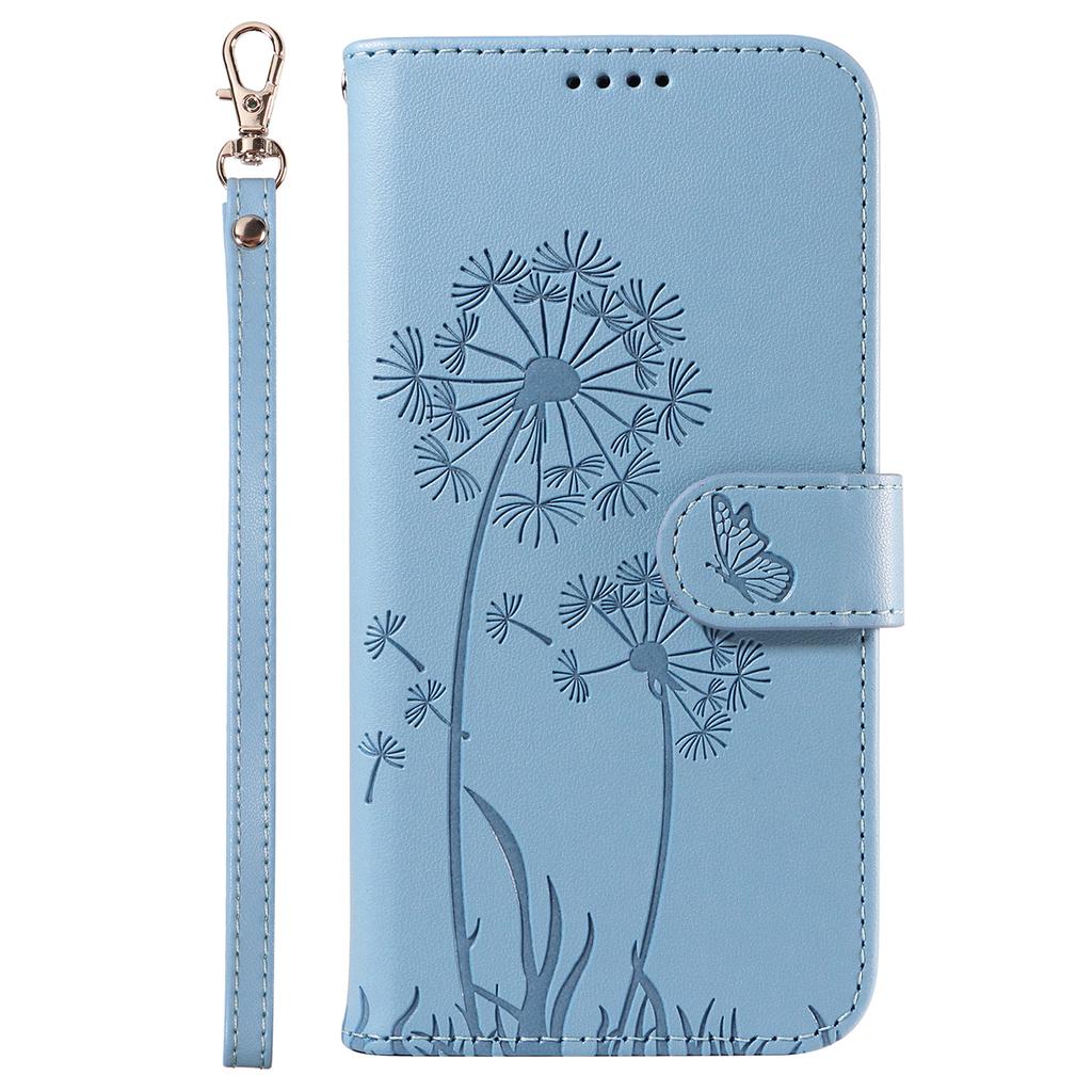 For Motorola Edge 40 Neo 5G Leather Case Wallet Phone Cover Dandelion Imprint