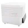 Food Dehydrator 160W Touch Control Adjustable Temperature Timer 6 Tray Electric Food Dryer Machine for Meat Fruit
