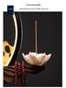 Chinese-Style TV Cabinet Backflow Incense Burner with LED Night Light - Dongting Lake Gift