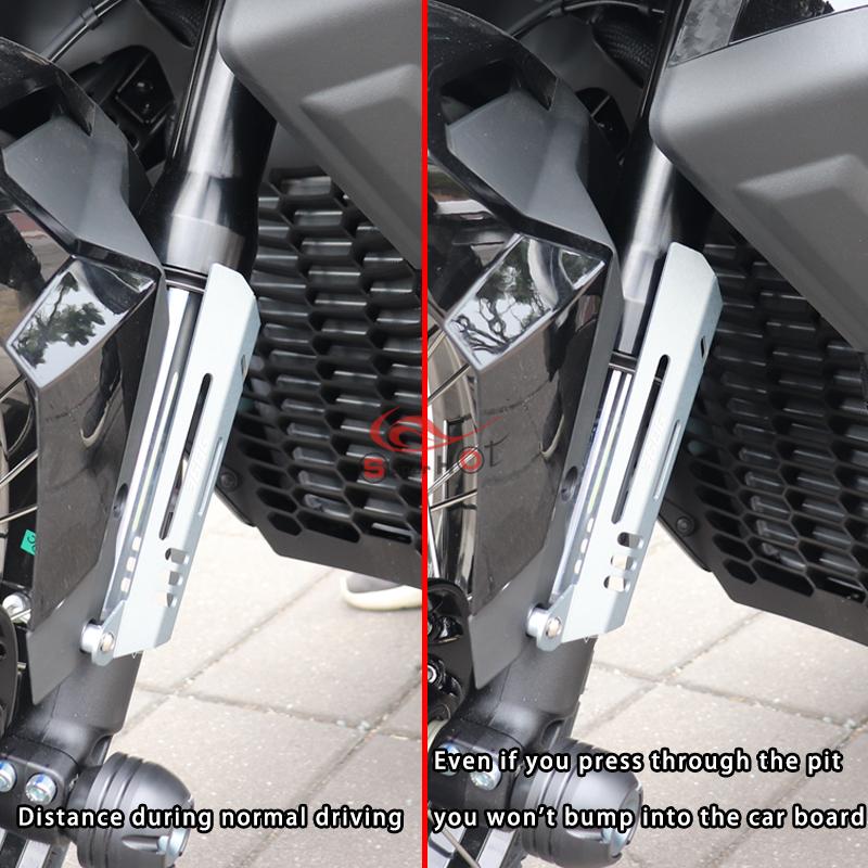 For Zontes 368G 703F 2024 2025 2026 Modification Accessories Front Fork Guards Shock Absorber Protection Cover Frame Protector