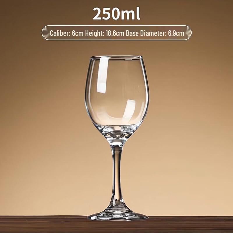 96-Pack Thickened Glass Wine Glasses