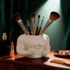 Creative Muscle Man Makeup Brush Cylinder Home Storage Ornament Office Desktop Decoration Makeup Brush Organizer Souvenir Gift