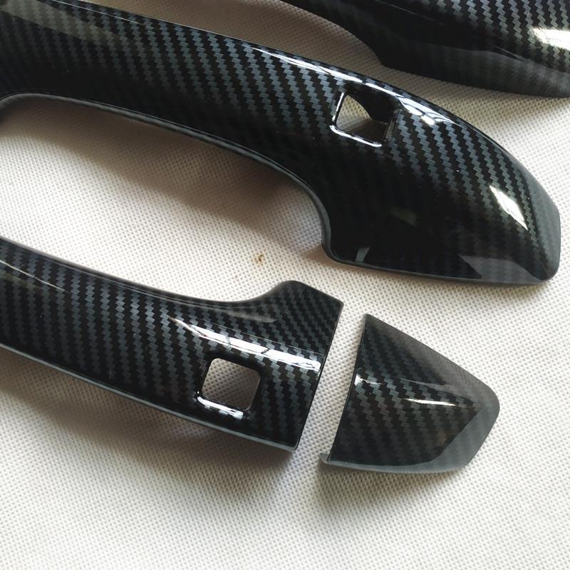 Door Handle Cover Trim for Kia Optima K5 New   DL3 V MK5 GT Line Plastic Car Accessories Imitation Carbon Fiber 5
