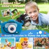 Kids Digital Camera With Sd Card Toy Girl Boy 1080P Hd Screen Outdoor Cartoon Dinosaur Camera Photography Video Birthday Gifts