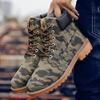 Unisex Stiefel Hohe Qualität Leder High Top Stiefel Klassisch Schnürung Knöchelhohe Stiefel Paar High Top Sneaker Rutschfeste Plateau Stiefel Botas