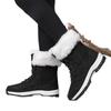 2025 Women's High-Top Snow Boots: Versatile, Velvet-Lined, Warm Winter Hiking Shoes