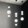 Scandinavian Minimalist Modern Hotel Restaurant Cafe Bar Counter Bedroom Front Desk Glass LED Ball Chandelier Lights