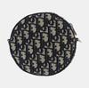 [Pre-Owned] Embroidered Classic Monogram Canvas And Calfskin Round Crossbody Bag - Excellent #1877OZW