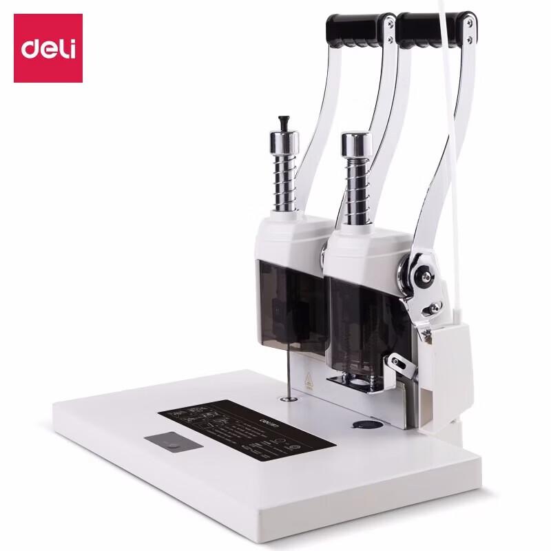 Deli Financial Document Binding Machines and Accessories CN plug (adapter included)