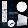 2 in 1 Wireless Bluetooth Remote Controller For Wii Wii U Controle Optional Motion Plus Gamepad Nunchuck Set With Silicone Case