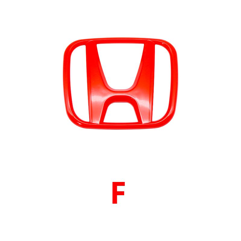 1Pc ABS Auto Front Grille Trunk Emblem Logo For Honda Civic Accord Jazz CRV BRV HRV Insight Pilot Passport TYPE-R Accessories
