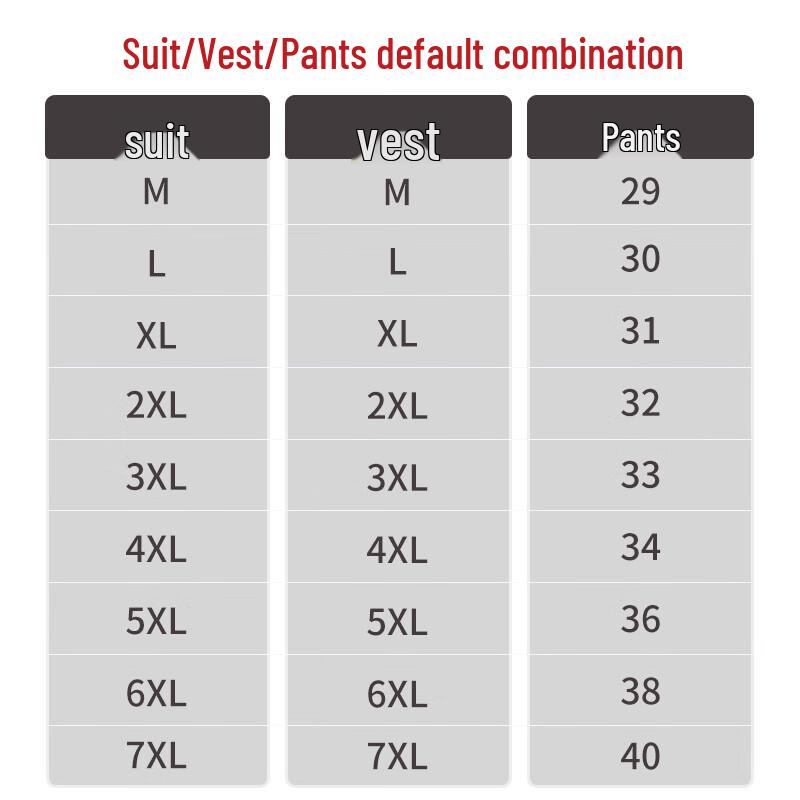 ROMON Men's Slim Fit 3-Piece Business Suit Set