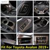 Head Light Lamp / Gear Shift Panel / Steering Wheel / Dashboard Air Vent Cover Trim For Toyota Avalon  - ABS Accessories