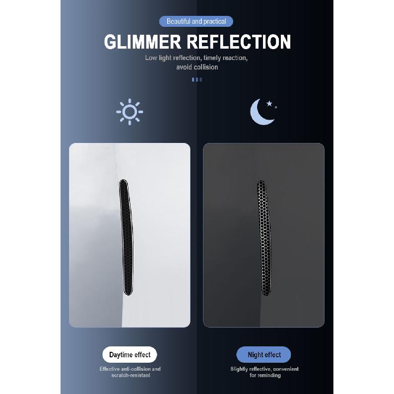 Car Door Handle Sticker Protective Film Door Bowl Protector Trim Sticker Universal Anti-Scratch Protection Car Handle Bowl Strip Interior Mirrors 6