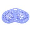 Silicone Bra Wash Bag Laundry Bag with Button Closure and Hanging Loop for Washing Machine Purple