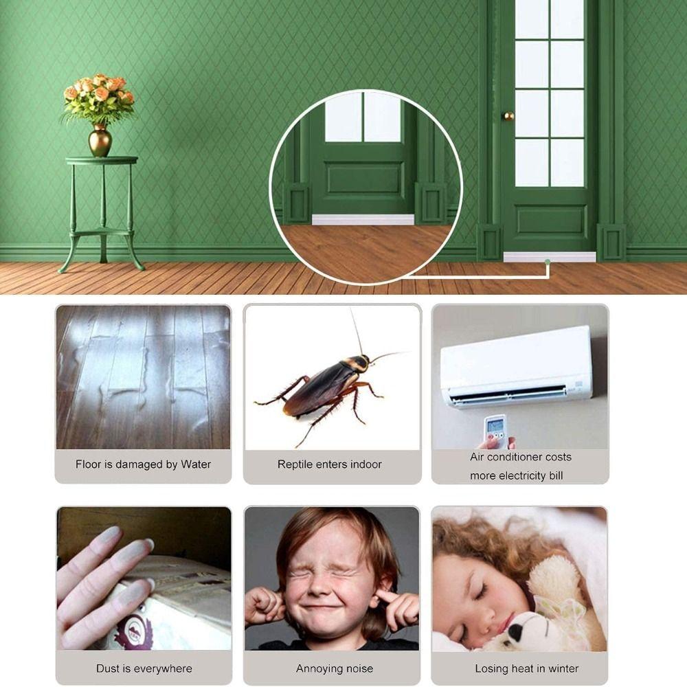 Air Insulation Door Draft Stopper Noise Cold Door Seal  for Exterior & Interior Doors