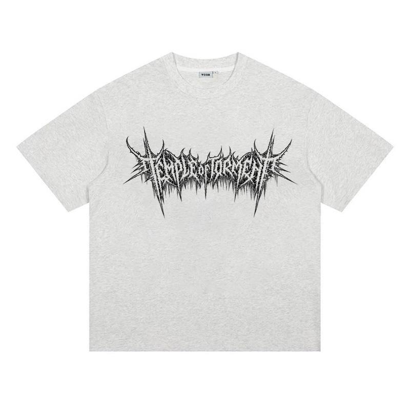 Mens TShirt Graphic Vintage Oversized 100 Cotton Summer Short Sleeve Tees Tops Harajuku Y2k Streetwear Korean Popular Clothes
