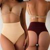 Tummy Control Panties Women Belly Shaper High Waist Seamless Thong Breathable Slimming Female Body Shapers Underwear