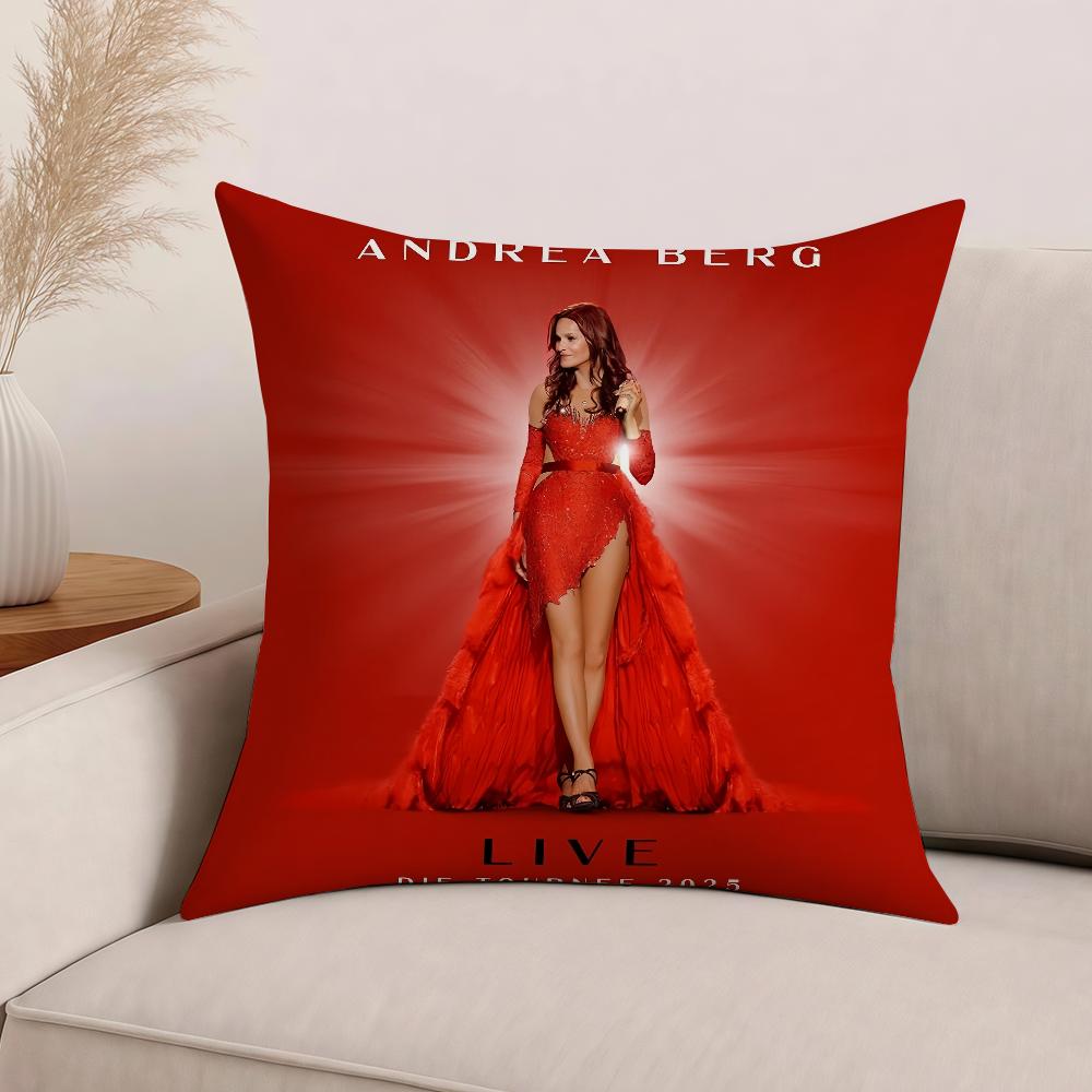 Singer Andrea Berg Pillow Case Office Cushions Suitable For Sofa Car Bedroom Decorative Cushion Cover