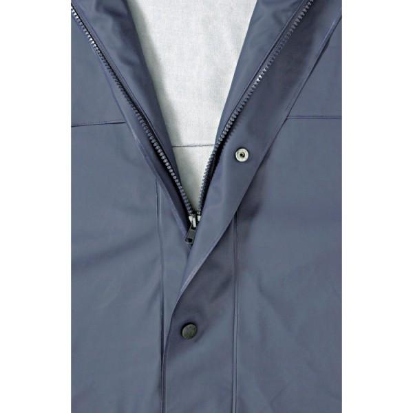 Waterproof Pvc Work Jacket Blue L - Be 079790003