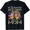 Soldier Mom Army Mom Army Graduation Mom Design Unisex T-Shirt