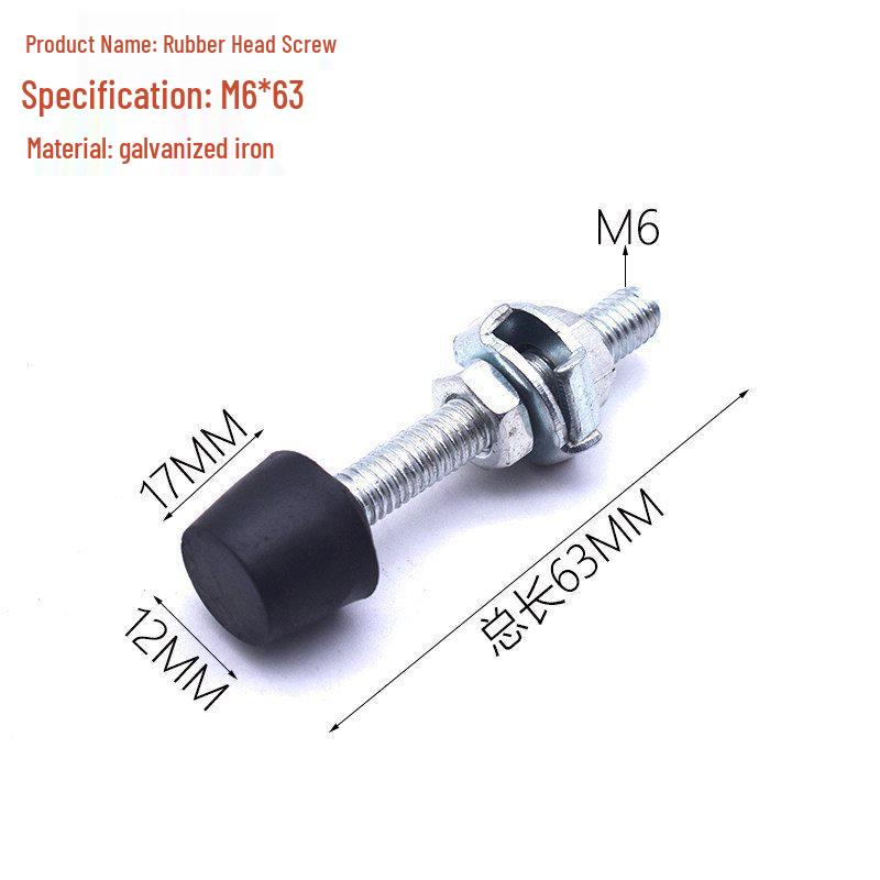 Quick Clamp Rubber Head Screw Pliers and Tensioner Accessory