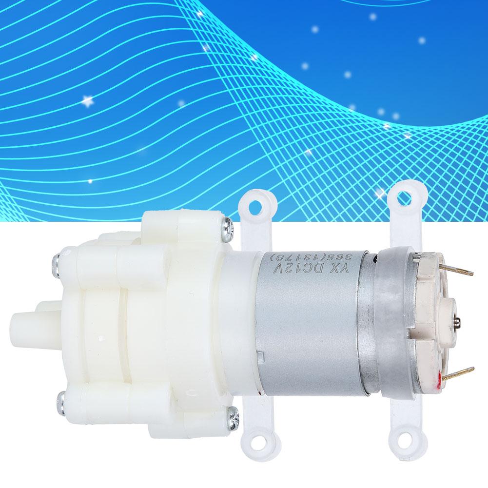 365 DC Aquarium Diaphragm Water Pump Mini Electric Pumping Machine for Fish Tank 6?12V