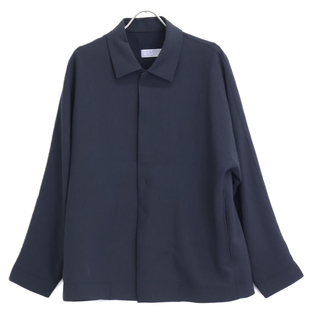 UNITED ARROWS [Excellent Condition] by OBANA DAISUKE I SNAP D/S Coach Jacket L NavyUsed