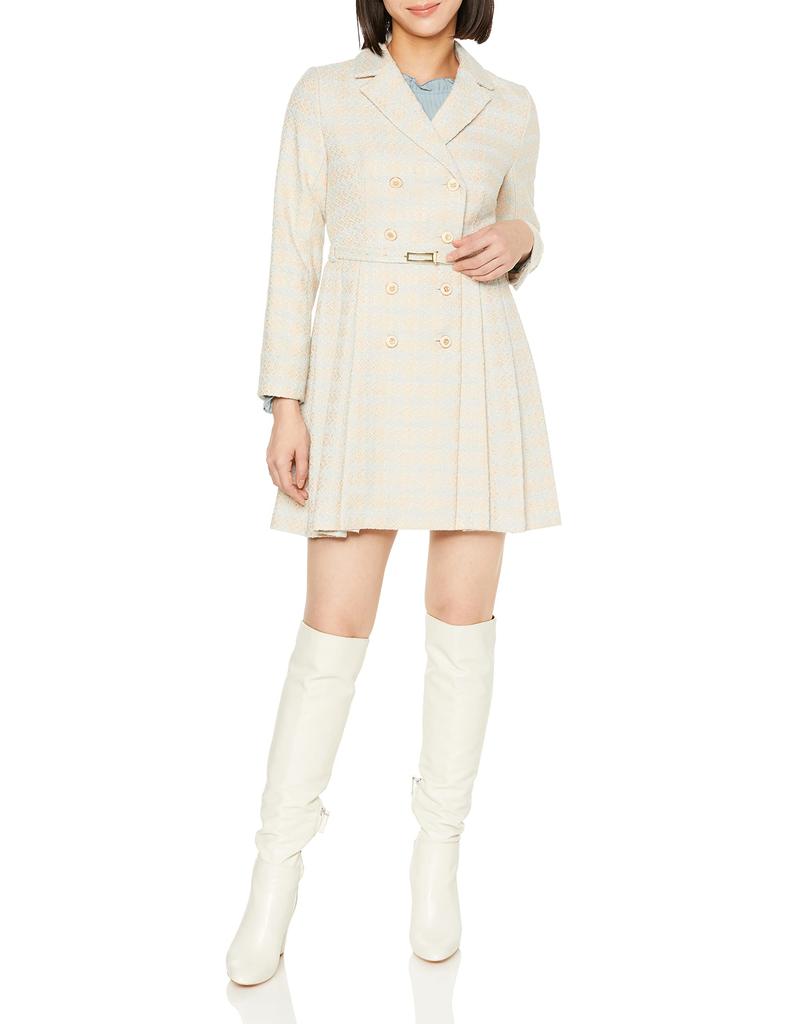 SNIDEL Mini Jacket Dress SWFO225032 LBLU 1 Women's