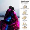 1pc Hunter X Kopo Group Themed Flannel Blanket Suitable for Bed, Home Decor, Graduation Gifts, Easter, Back To School, Christmas, All Season Use