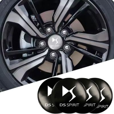 Car Wheel Center Cap with Logo Car Wheel Center Caps Stickers Badges For DS SPIRIT DS3 DS4 DS5 5LS DS6 DS7 WILD RUBIS Accessorie