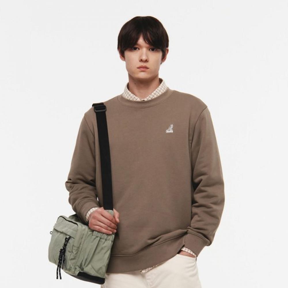 Kangol Big Symbol Semi Oversized Sweatshirt Dark Beige 1783 XL