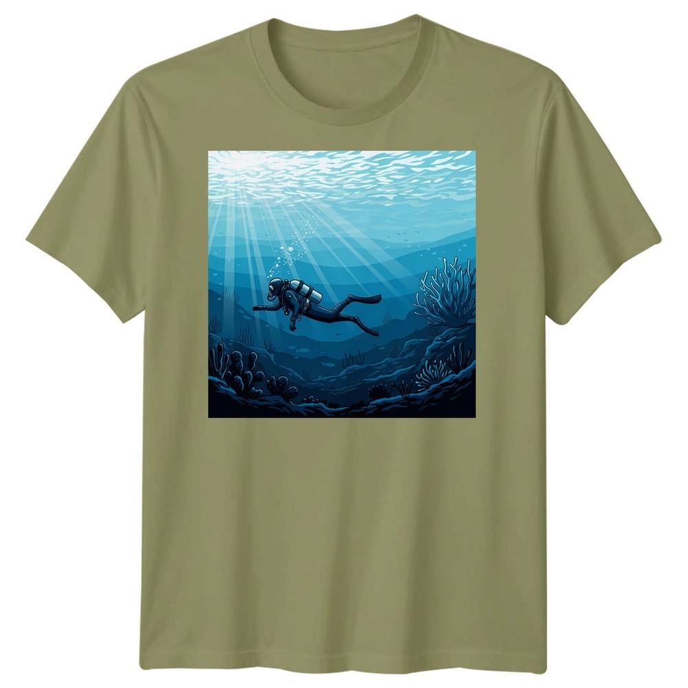 Scuba Diving Ocean Adventure Unisexs Tshirt Water Sports