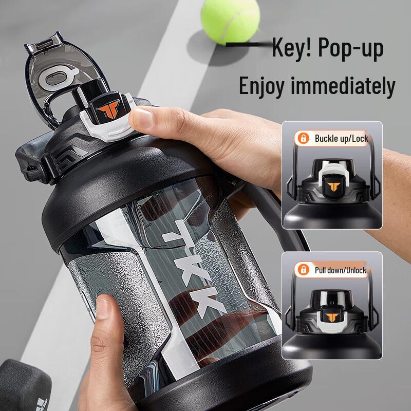TKK Large Capacity Stainless Steel Sports Water Bottle