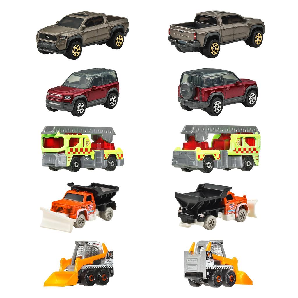 Matchbox Sortiment Mașini de Bază 24 de Vehicule Miniaturale Vârste - (Set de cutii) - 3+ - Multicolor (30782-987F)