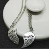 Huai Lang Jewelry: Mother-Daughter Two-Part Heart Necklace