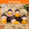 Cute Blessing Buddha Resin Figurine For Feng Shui Home And Office Desk Gifts