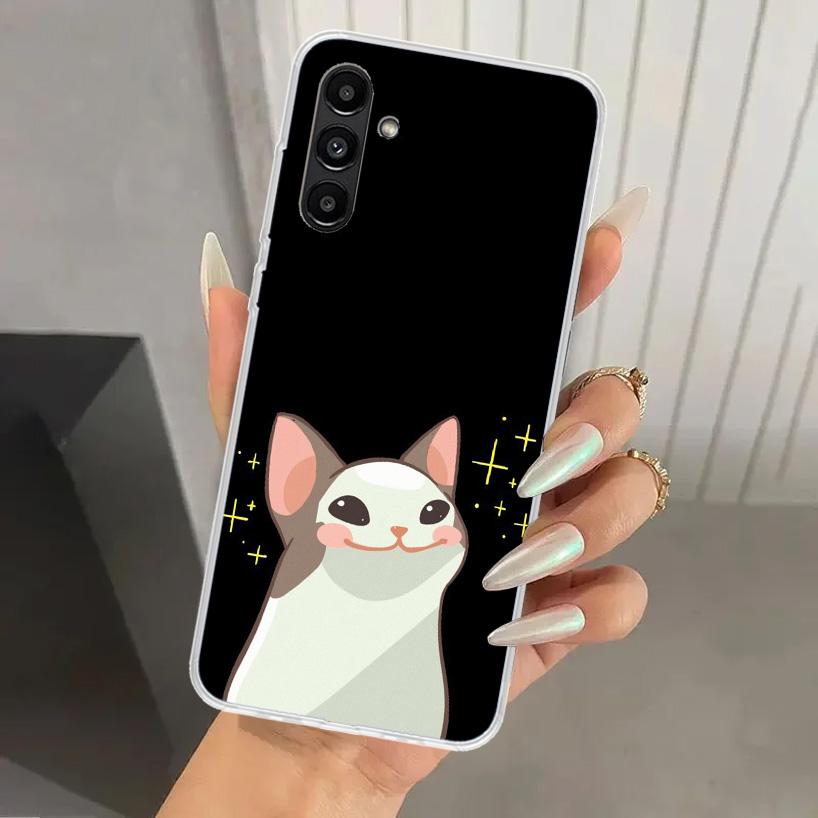 

Cute Cartoon Lucky Cats Phone Case for Samsung Galaxy A16 A26 A36 A56 A15 A25 A35 A55 A14 A24 A34 A54 A13 A23 A33 A53 A05S A04S Samsung A12 5G