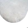 White Faux Fur Rug 130x190